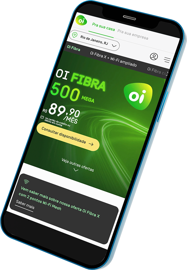 Oi Telecom Mockup